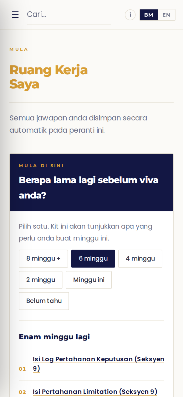 VIVA KIT di telefon